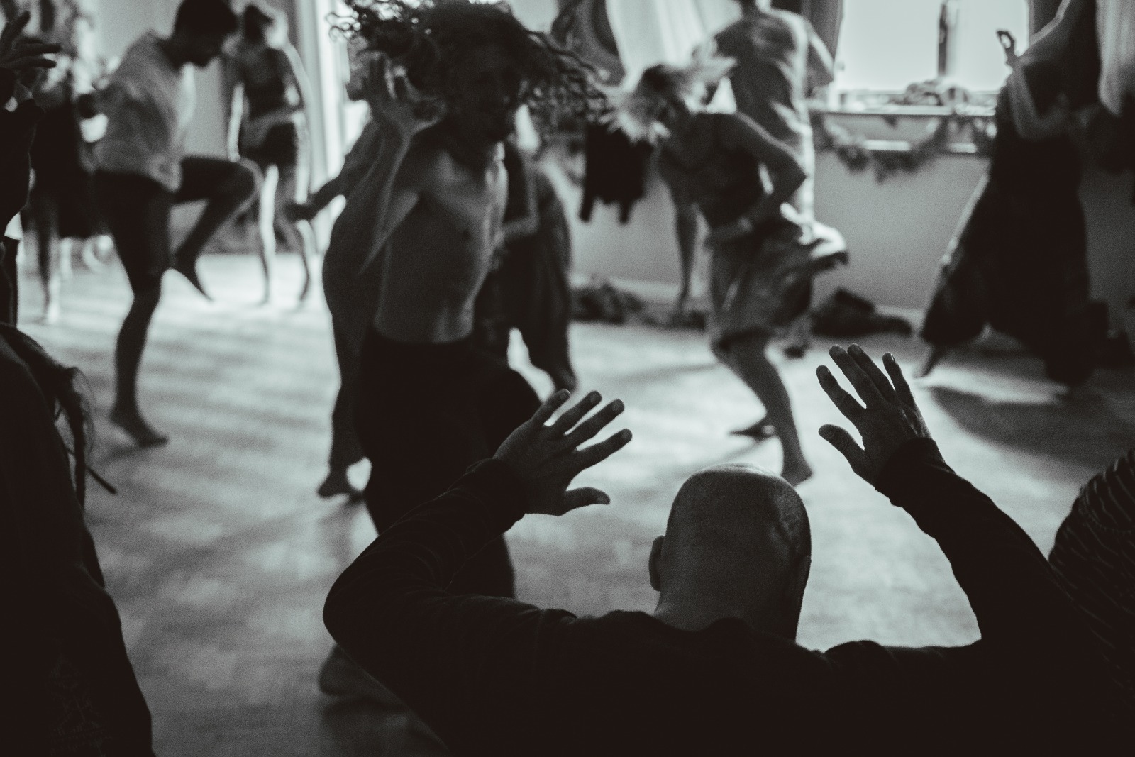 Community dancing together at Open House Hackney